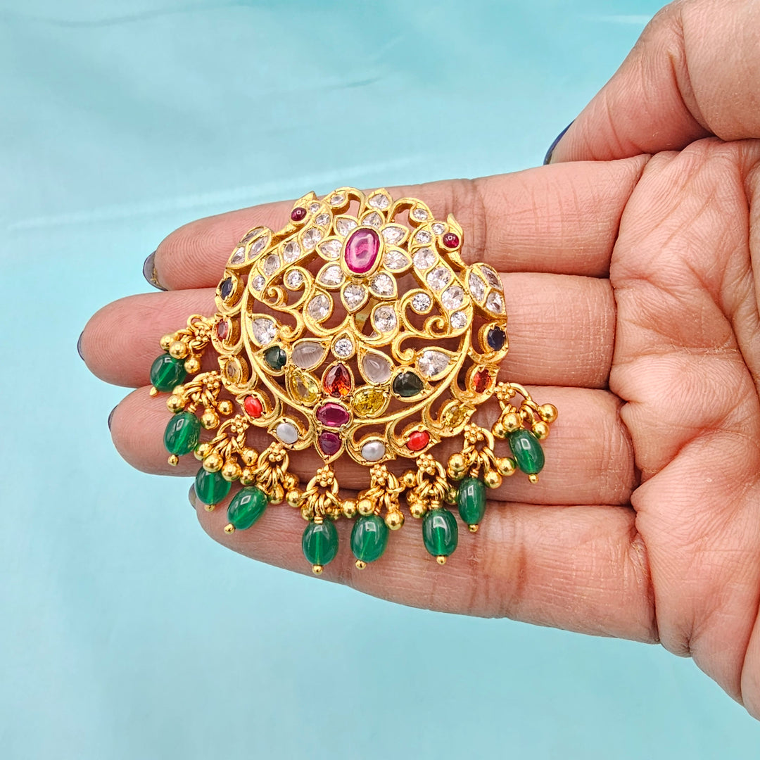 Navratna CZ Pendants