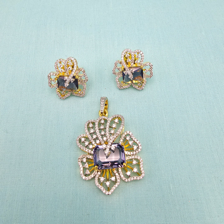 Amethyst Pendant set