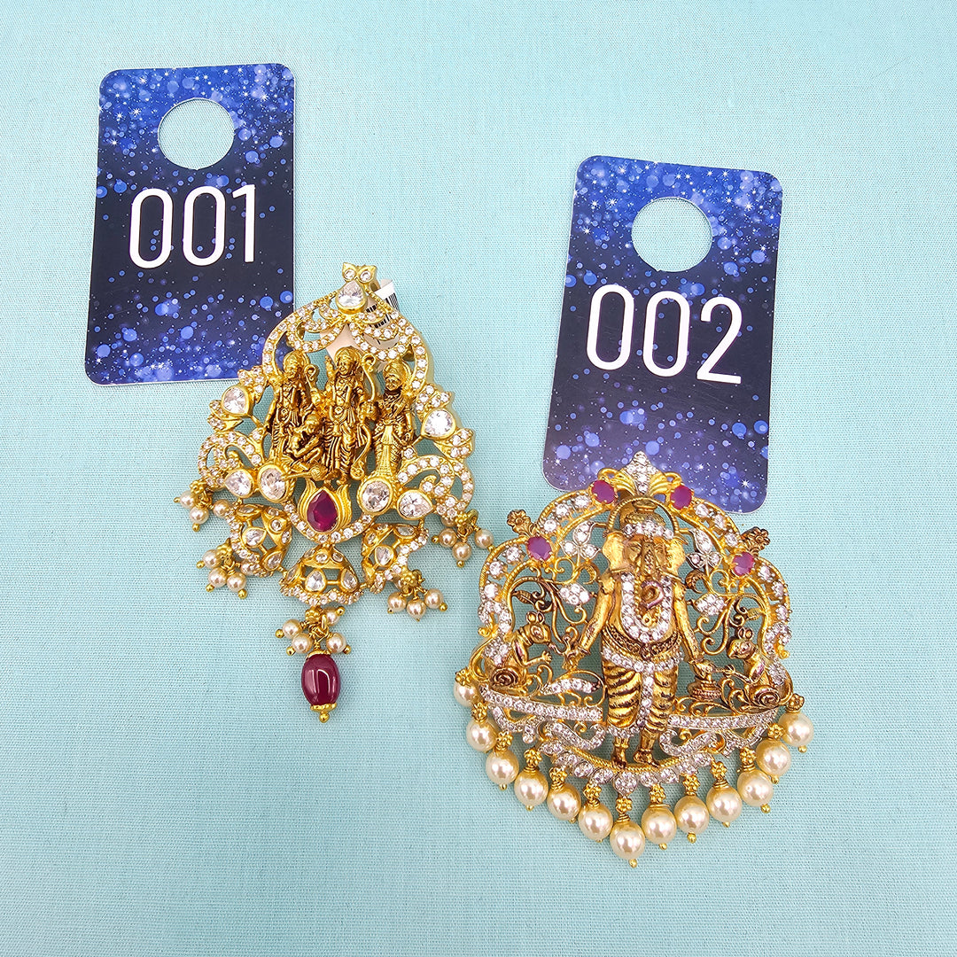 Temple design Pendants