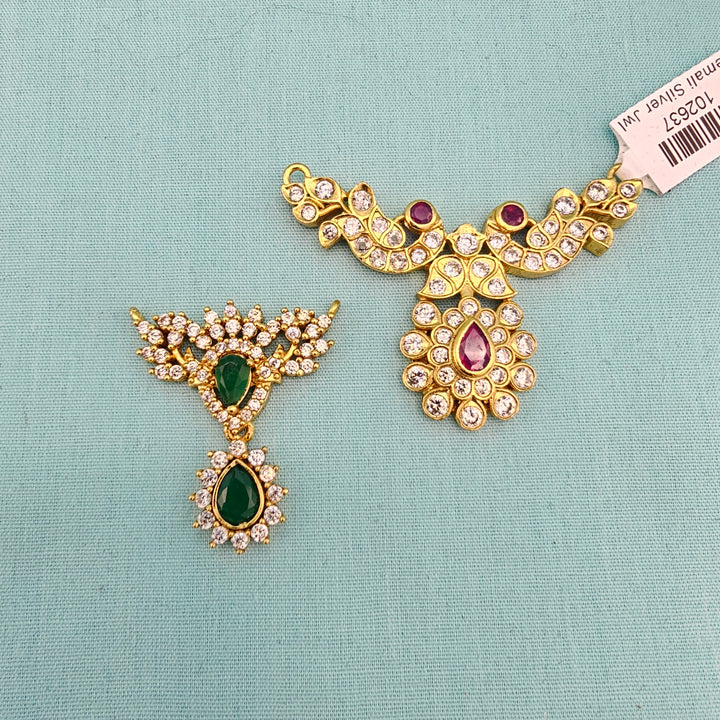 CZ Silver Pendants