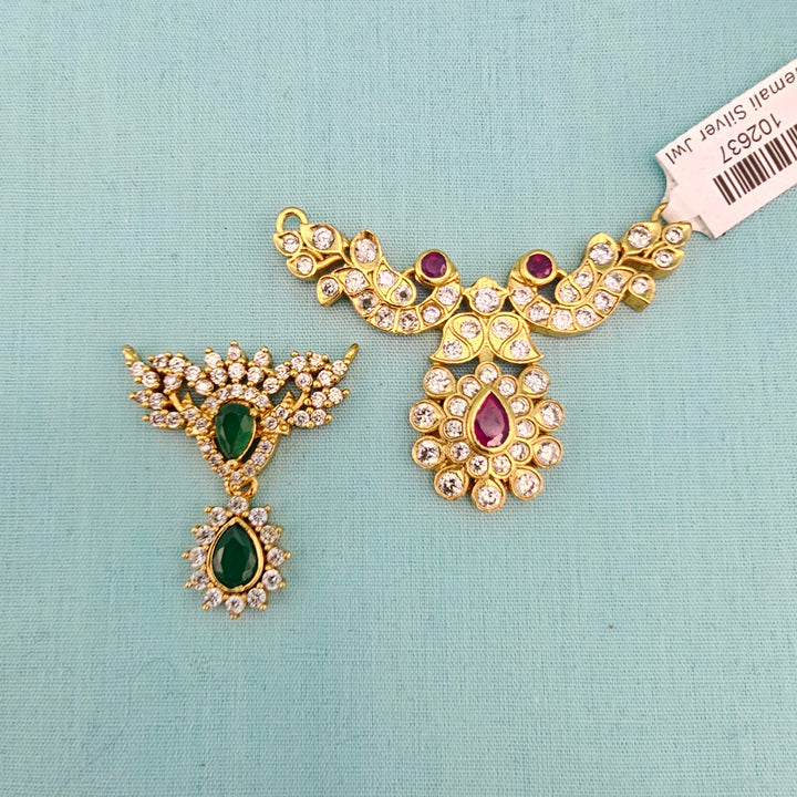 CZ Silver Pendants