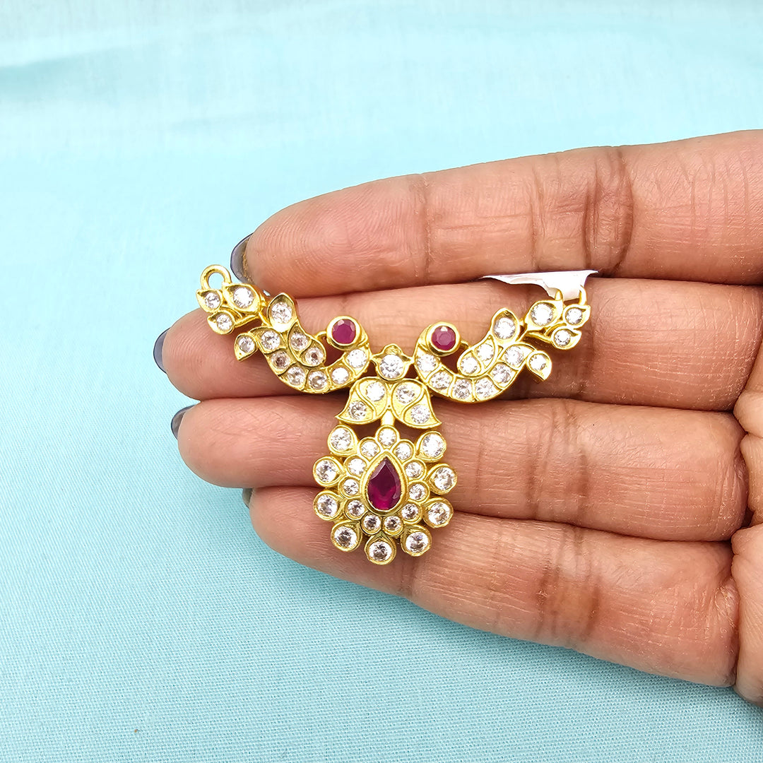 CZ Silver Pendants