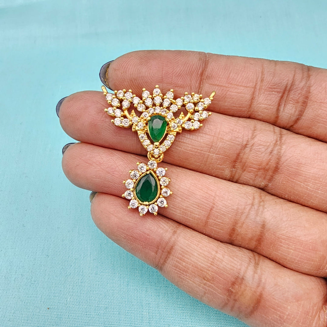 CZ Silver Pendants