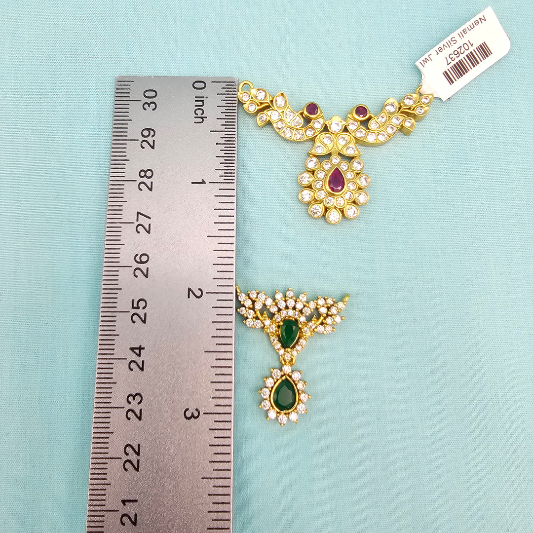 CZ Silver Pendants