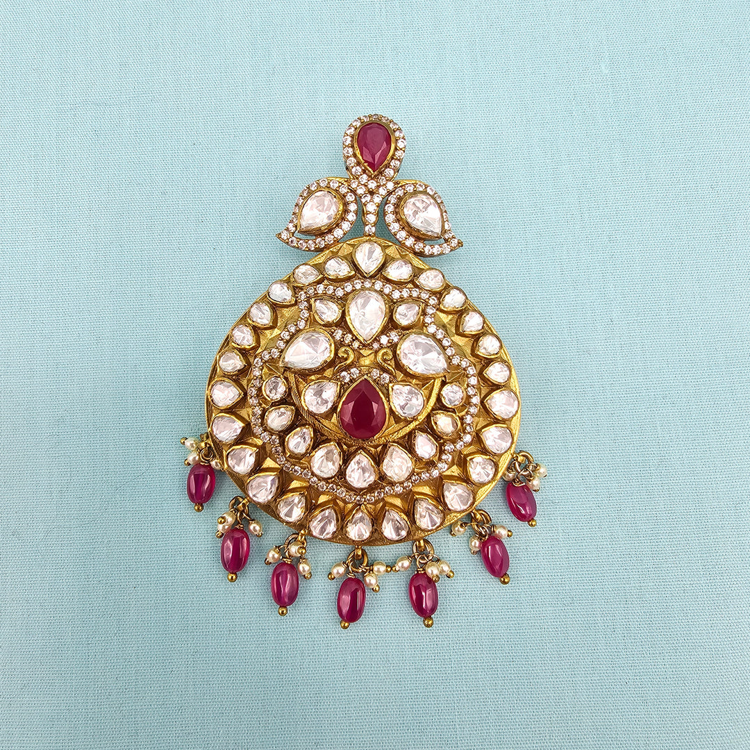 Pink Victorian Pendant