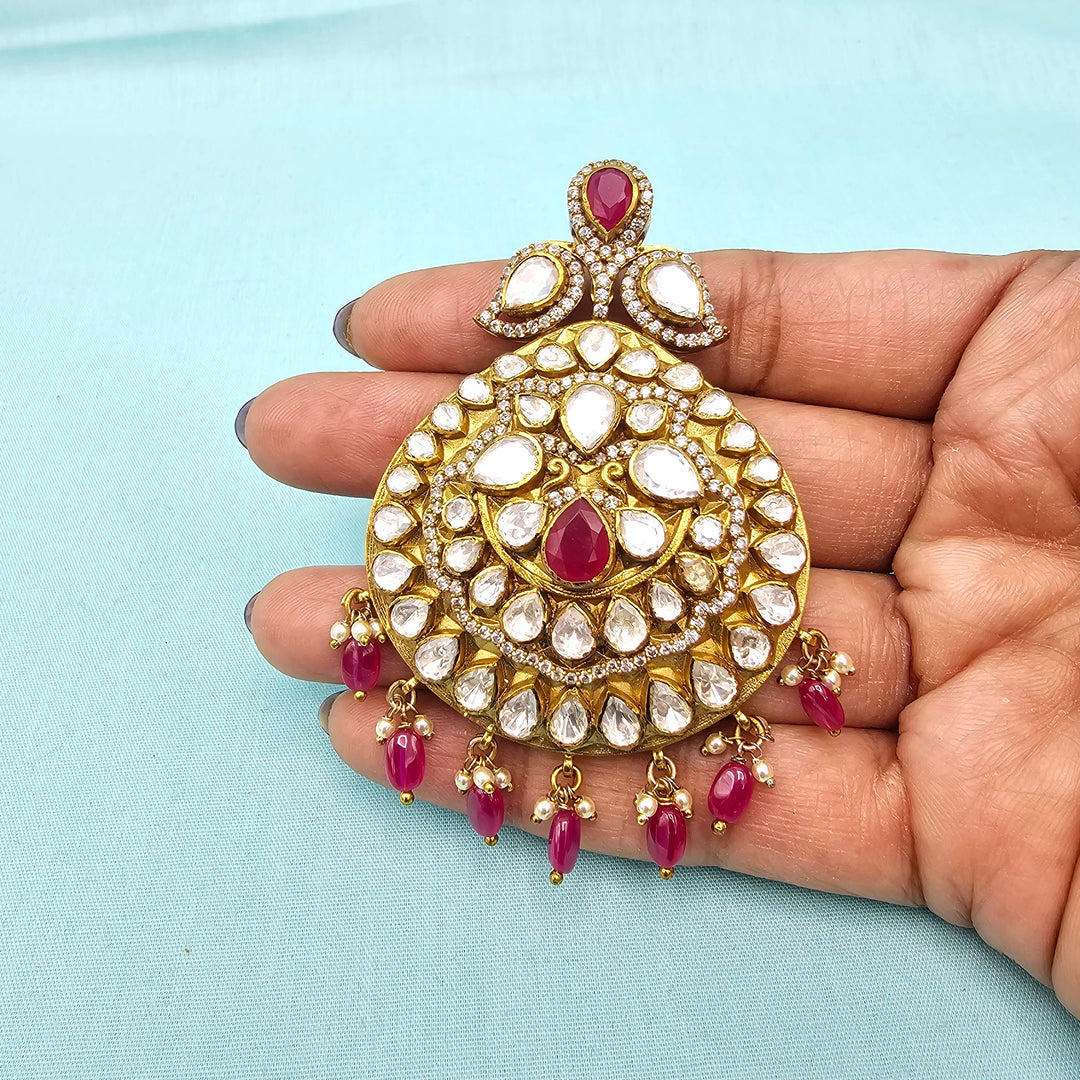 Pink Victorian Pendant