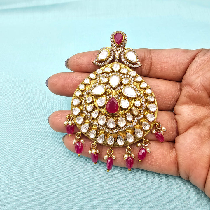 Pink Victorian Pendant