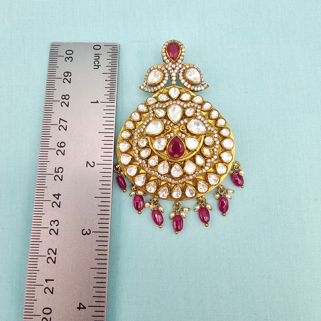 Pink Victorian Pendant