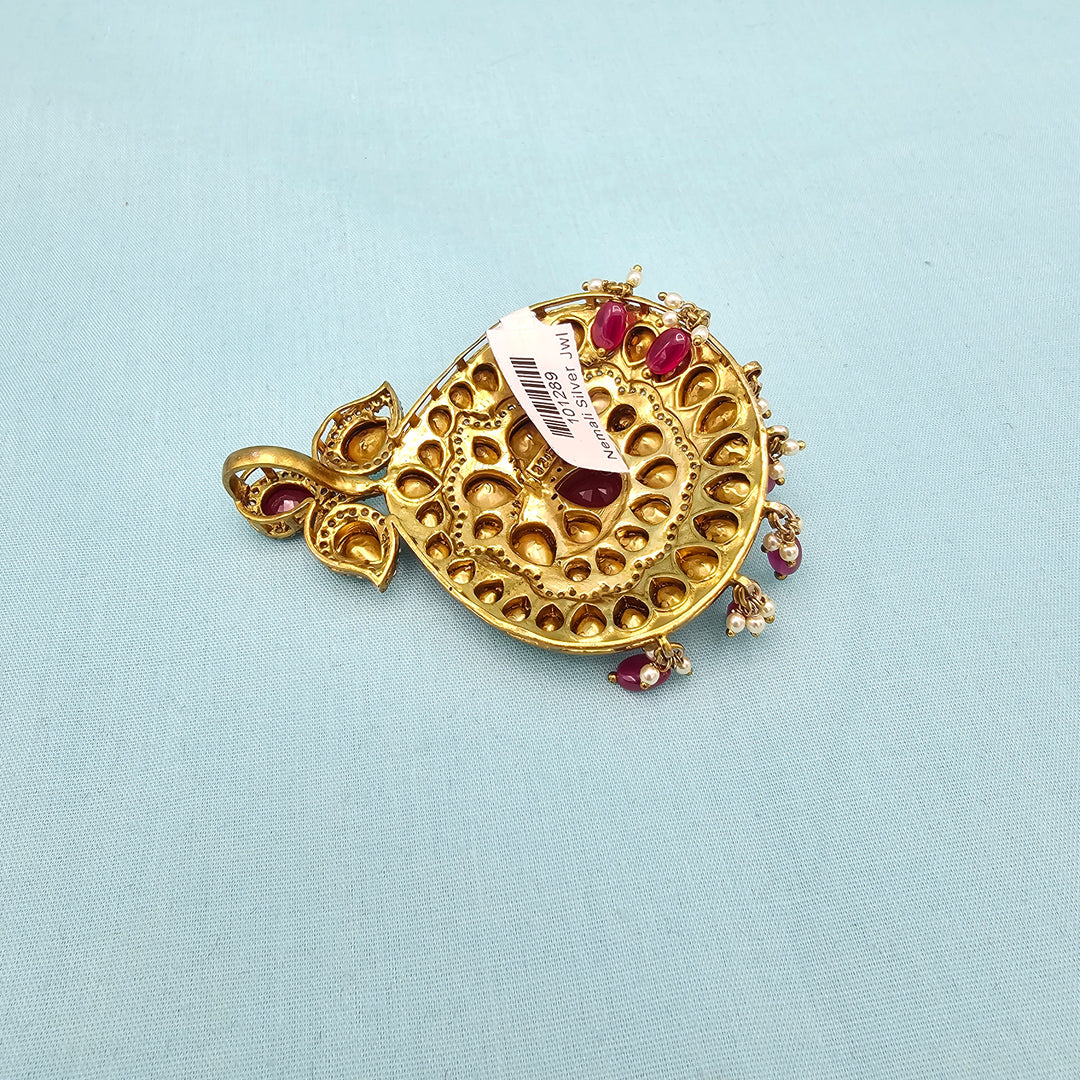 Pink Victorian Pendant