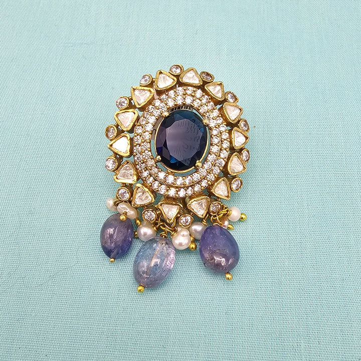Tanzanite and sapphire