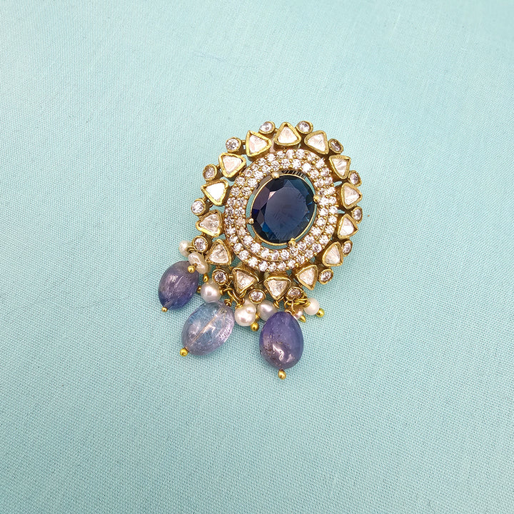 Tanzanite and sapphire