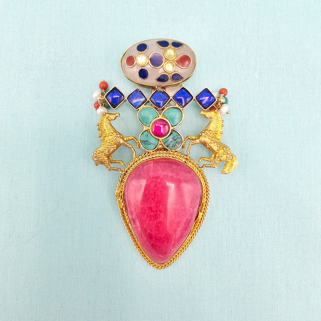 Fusion Kundan Pendant