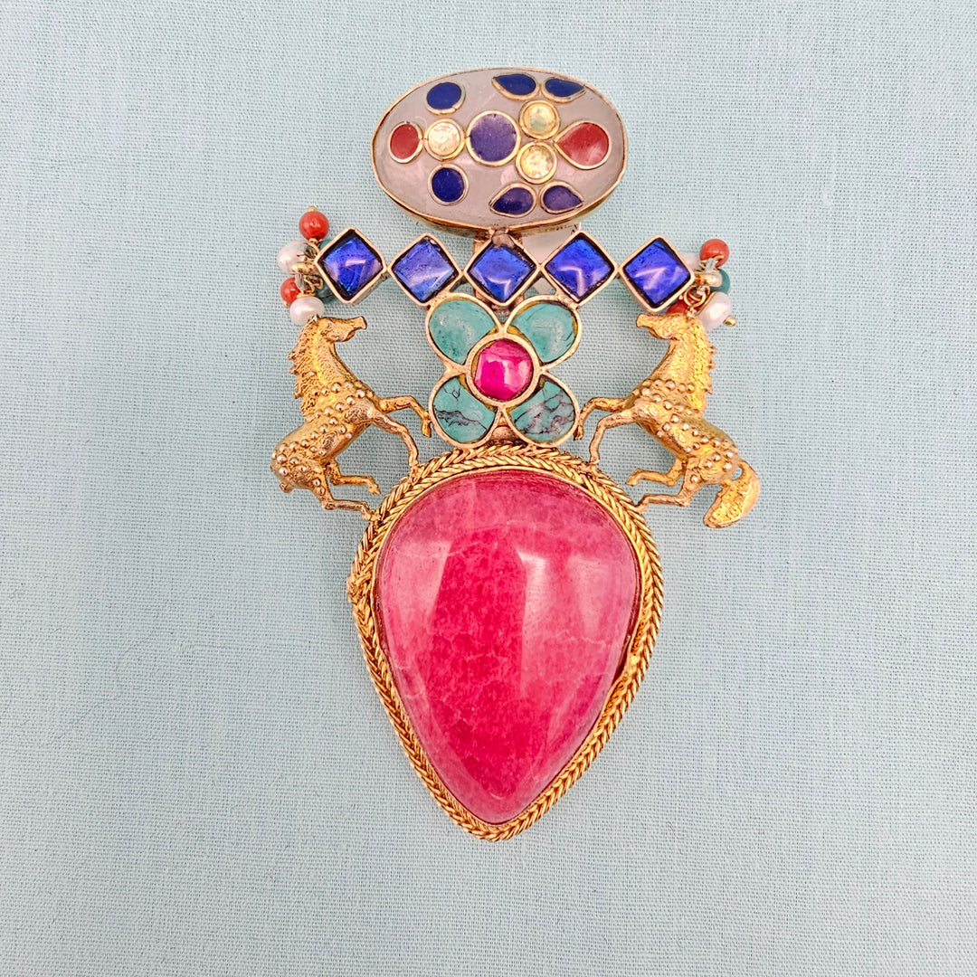 Fusion Kundan Pendant