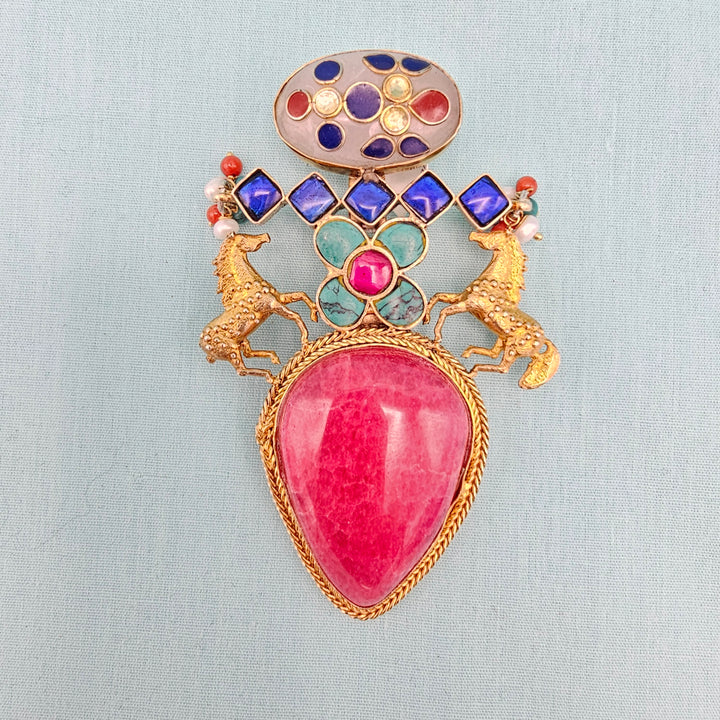 Fusion Kundan Pendant