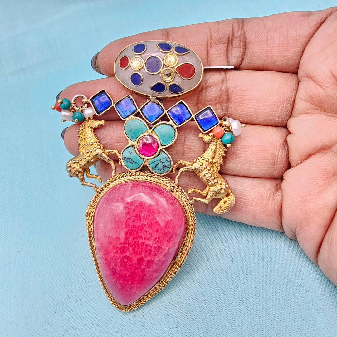 Fusion Kundan Pendant