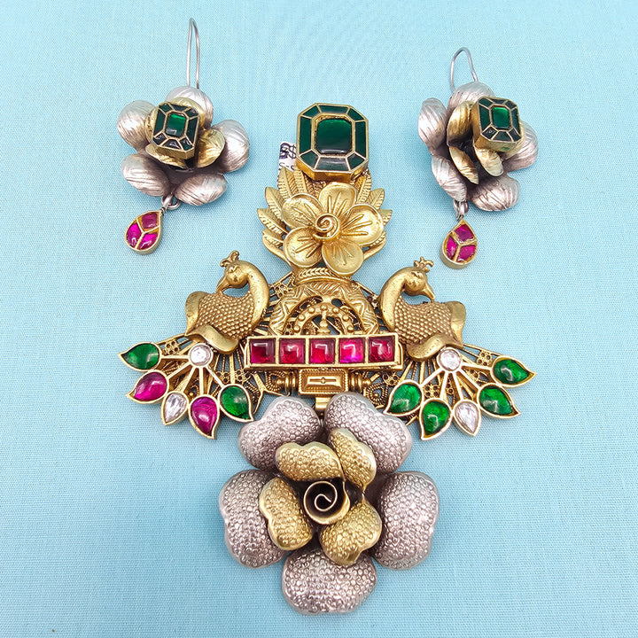 Kundan Dual Tone Set