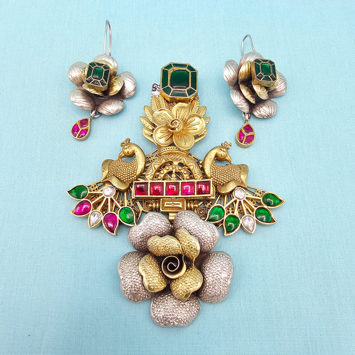Kundan Dual Tone Set