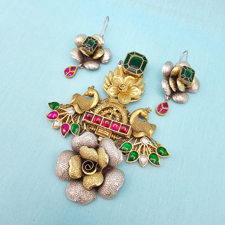 Kundan Dual Tone Set