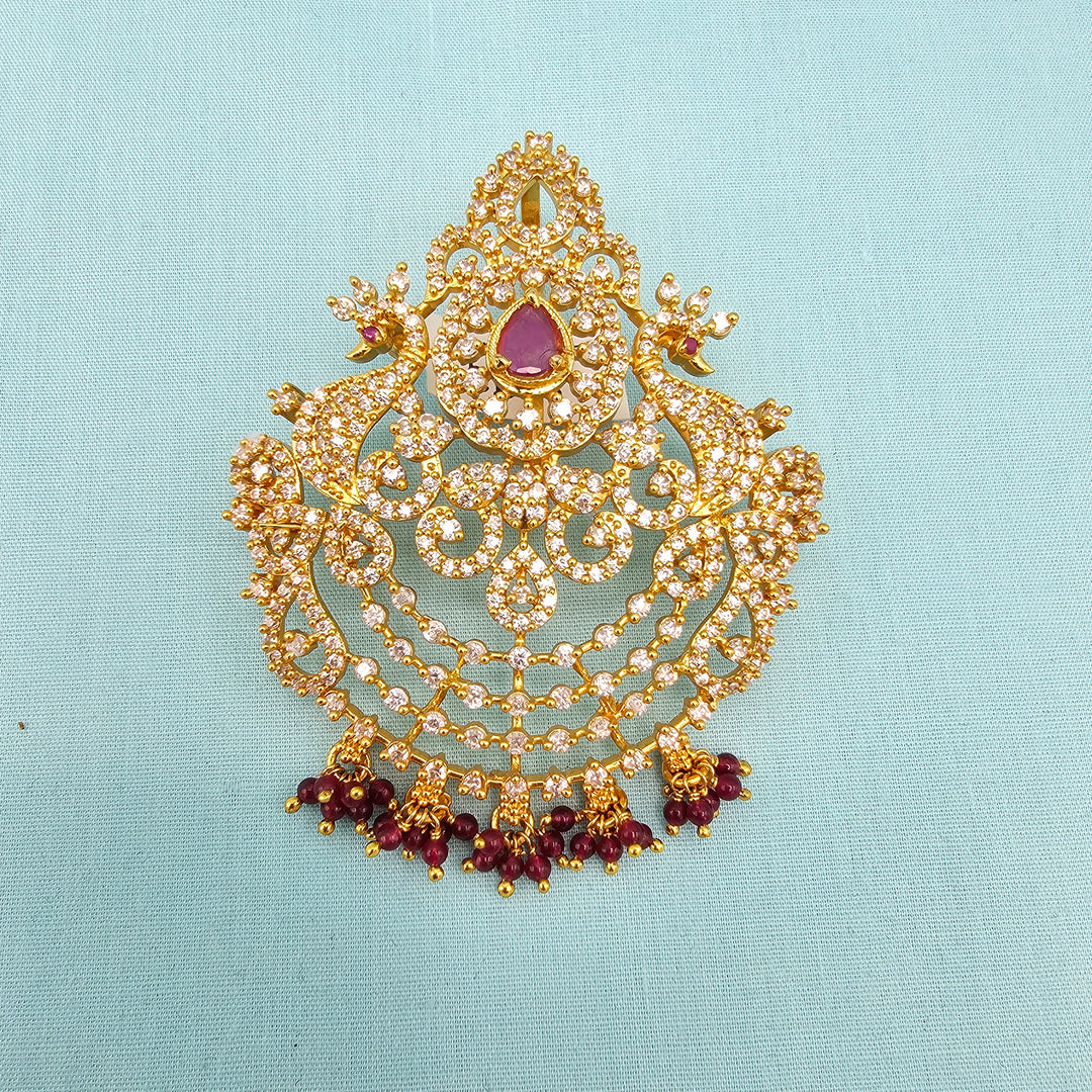 CZ Ruby Pendant