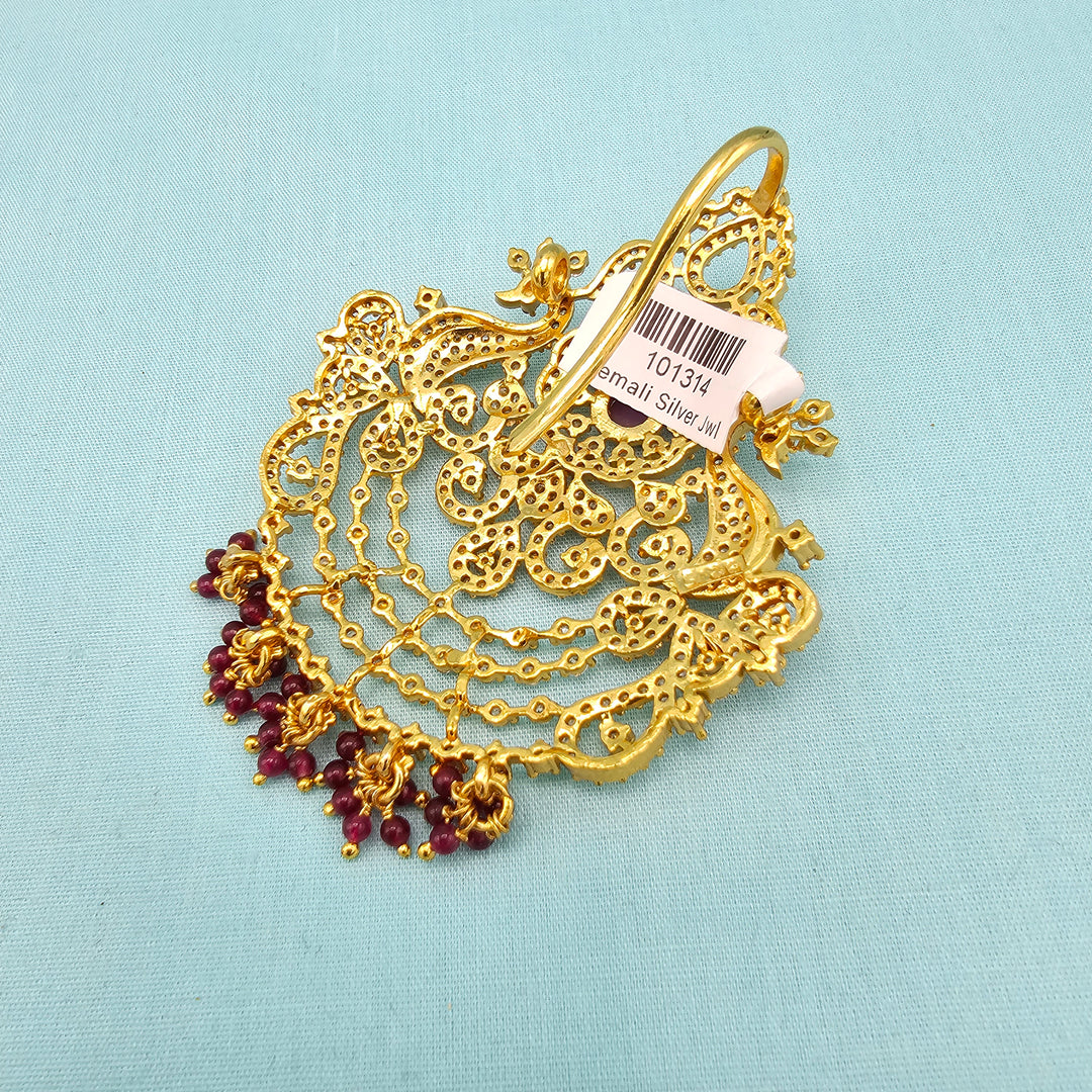 CZ Ruby Pendant