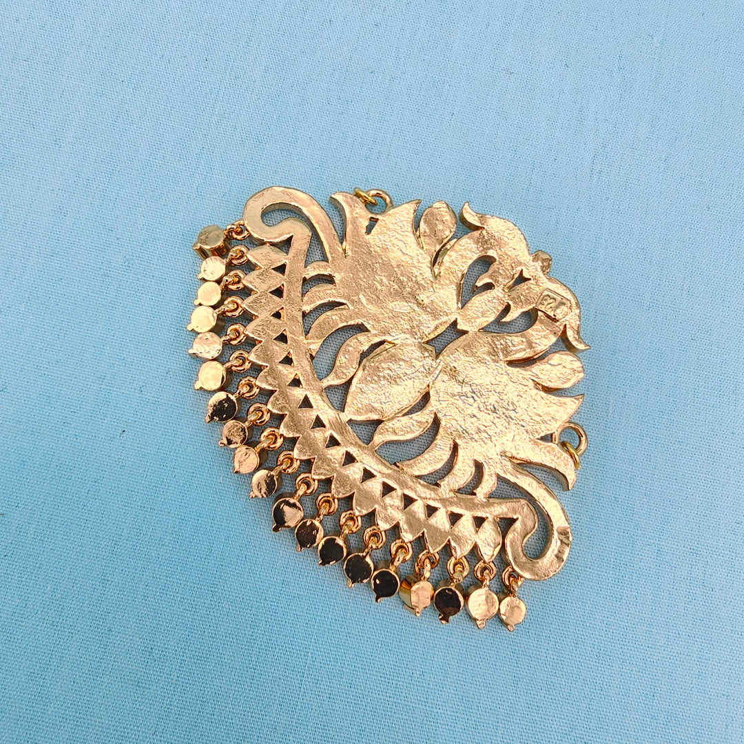 CZs Swan Pendant