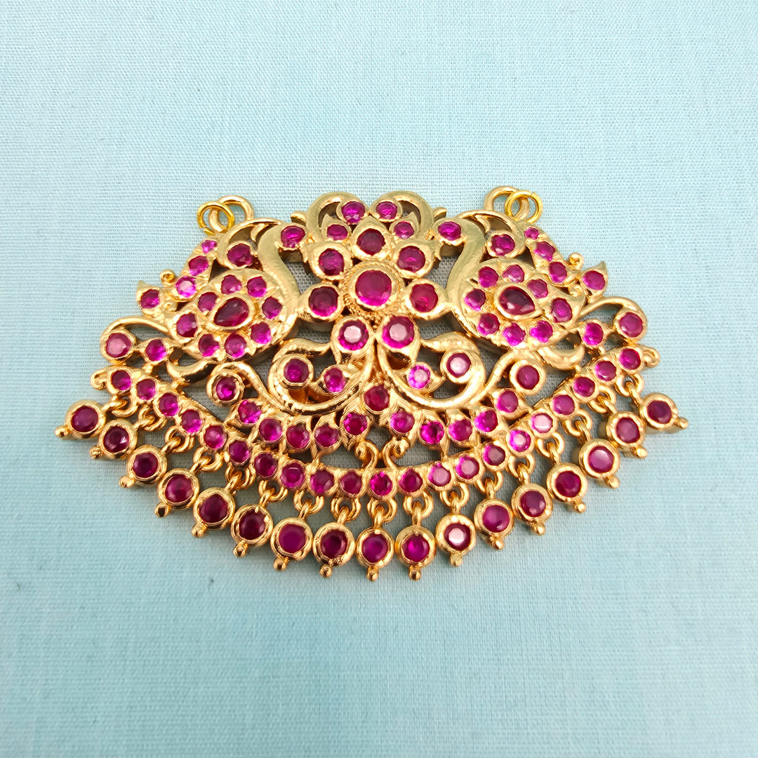 CZs Swan Pendant