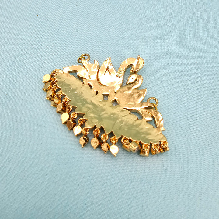 CZs Swan Pendant