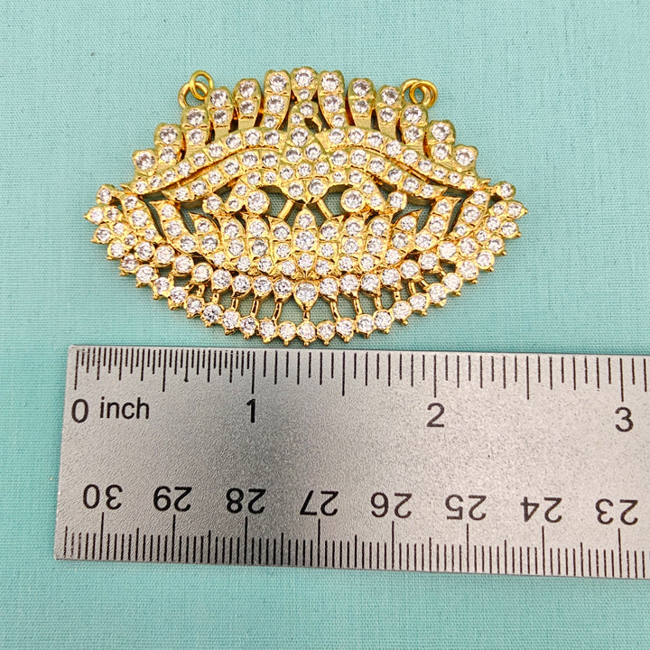 CZ Swan Pendant
