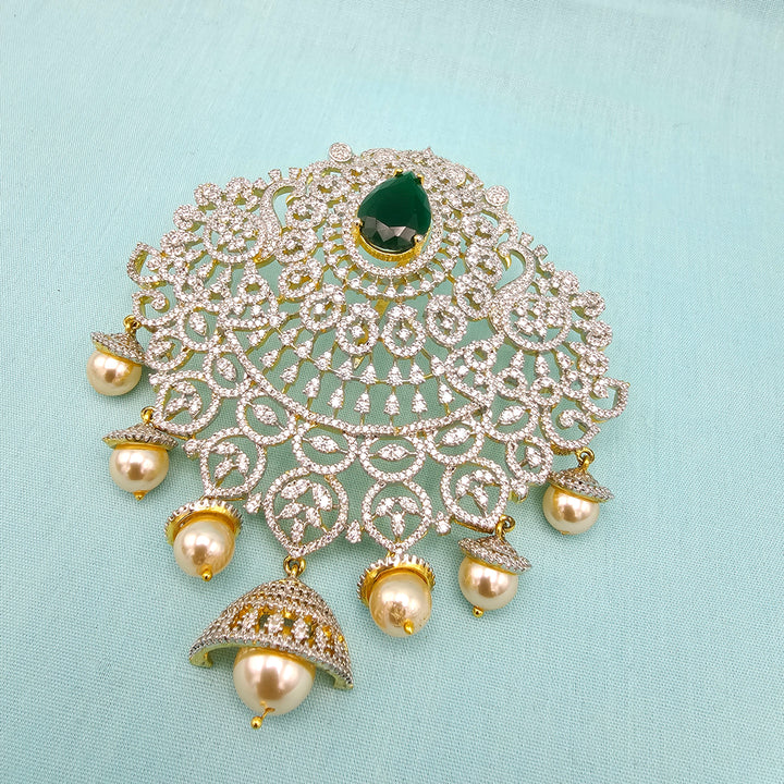 Big Emerald Pendant