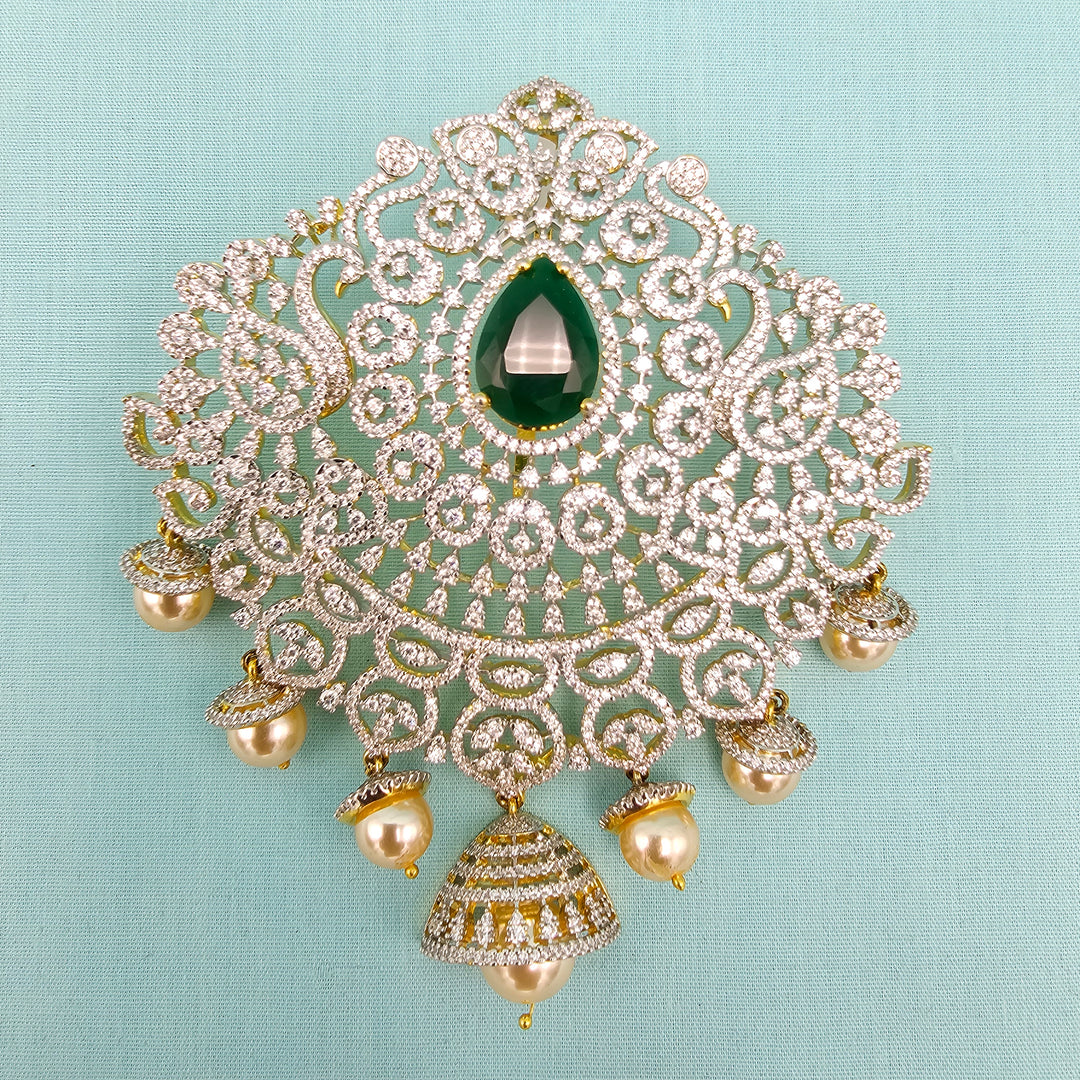 Big Emerald Pendant