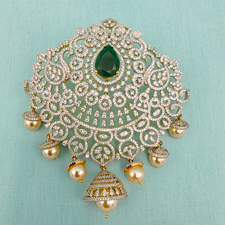 Big Emerald Pendant