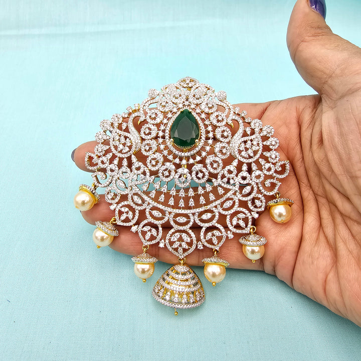 Big Emerald Pendant