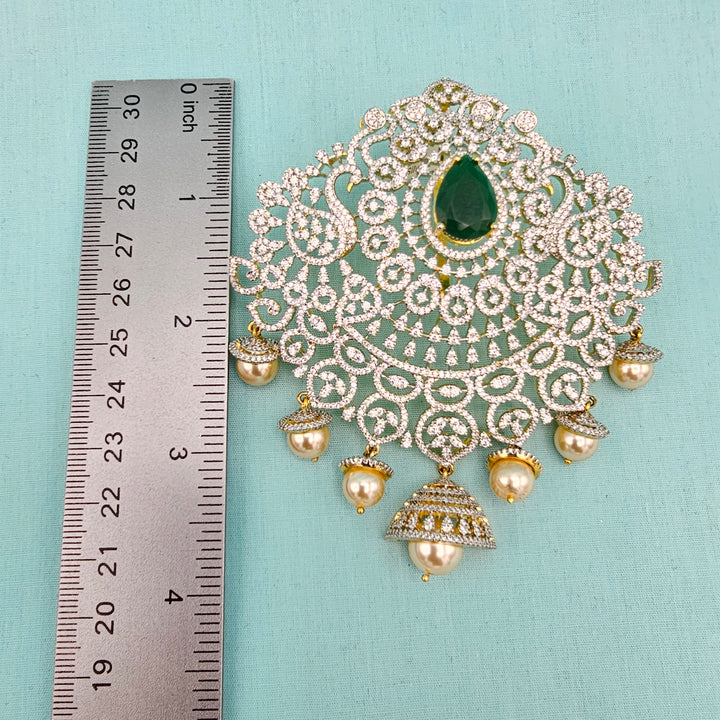Big Emerald Pendant