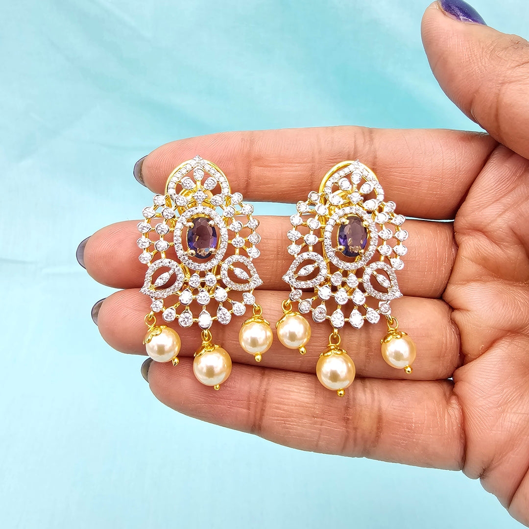 Amethyst Pendant Set