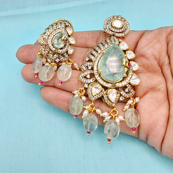 Russian Emerald Pendant set
