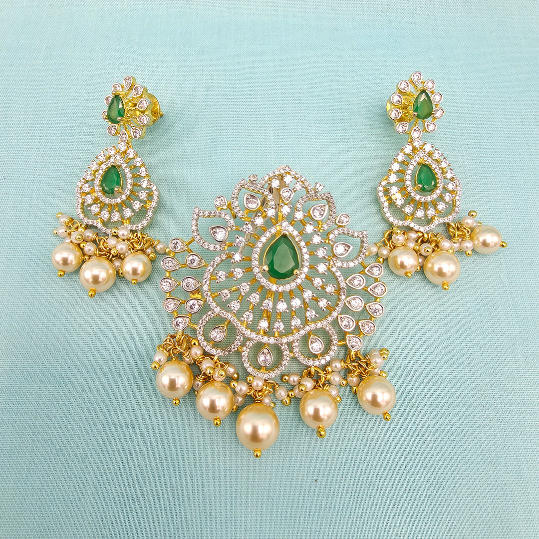Diamond Pendant set