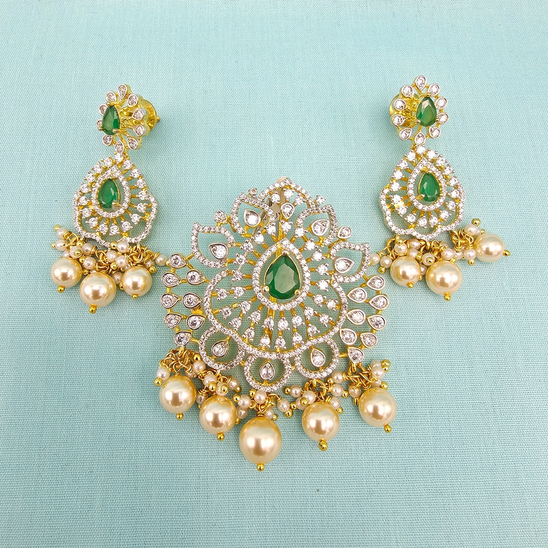 Diamond Pendant set