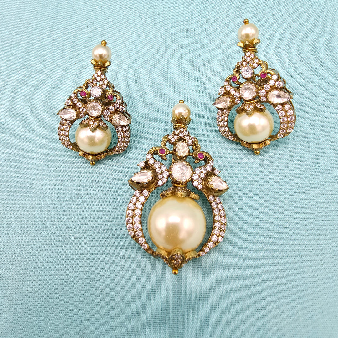 Victorian Pearl set