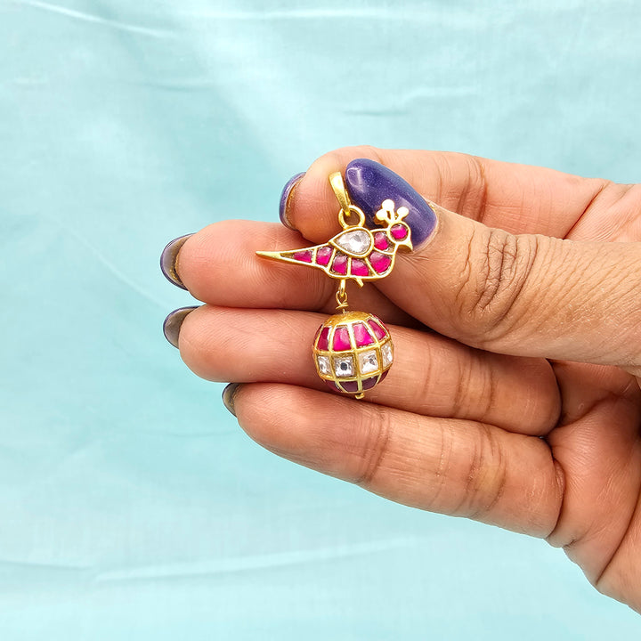 92.5 Kundan Pendant Set