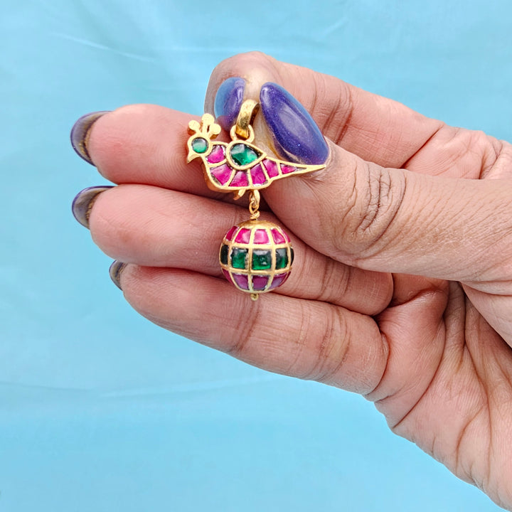92.5 Kundan Pendant Set