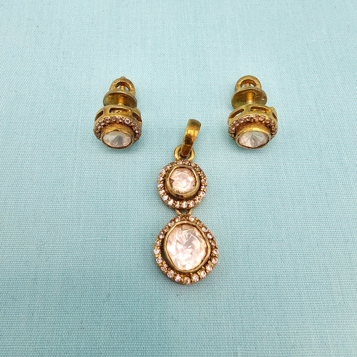 Antique Moissanite set