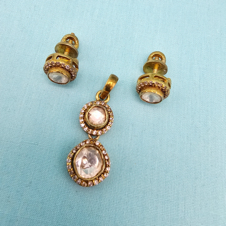 Antique Moissanite set