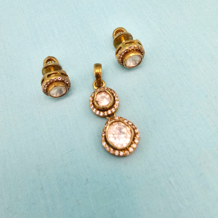 Antique Moissanite set
