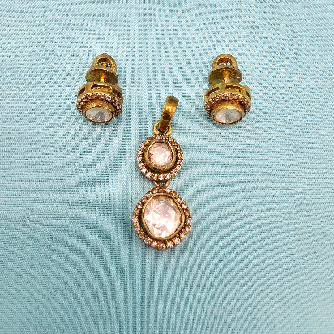 Antique Moissanite set