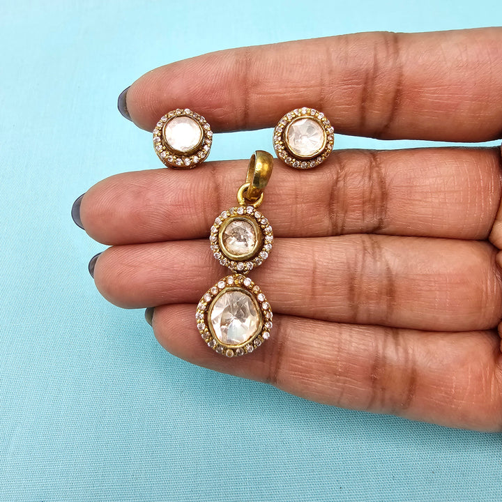 Antique Moissanite set