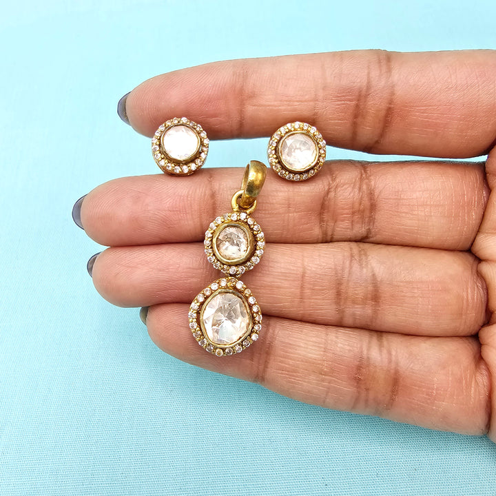 Antique Moissanite set
