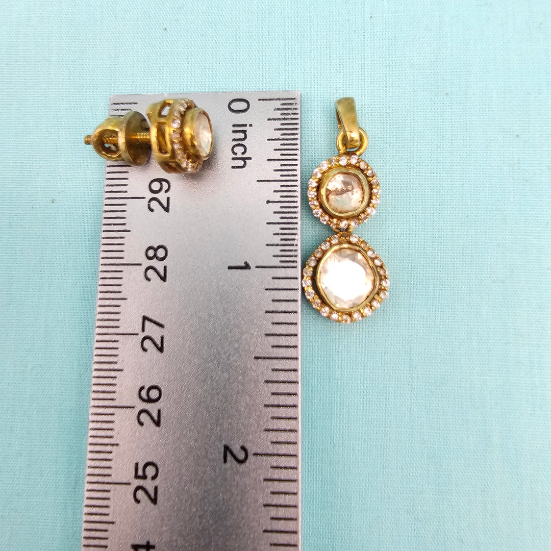 Antique Moissanite set
