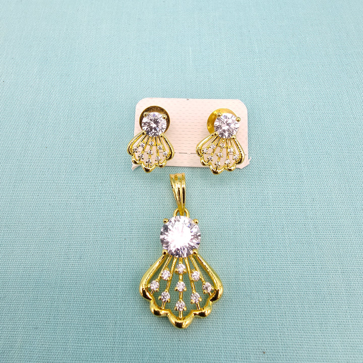 CZ Pendant Set