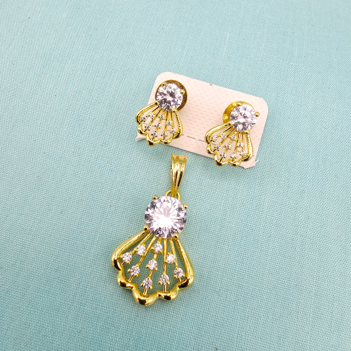 CZ Pendant Set