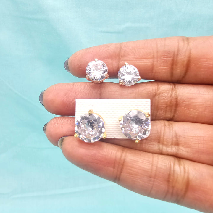 Big CZ diamond necklace
